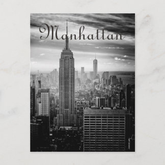 Carte Postale B&W New York