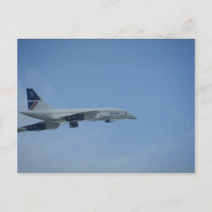 Carte Postale BA Concorde, take-off