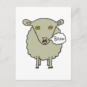 Carte Postale Baa Sheep