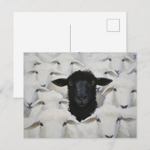 Carte Postale Baa-tle de l'individualité