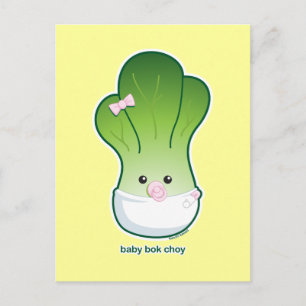 Carte Postale Baby Bok Choy