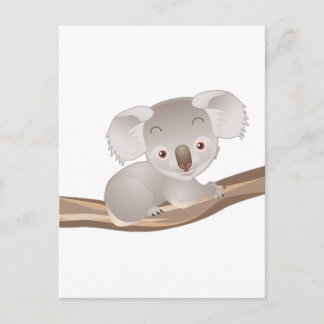 Carte Postale Baby Koala