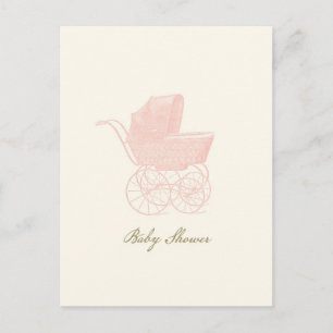 Carte postale baby shower