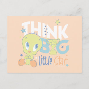 Carte Postale Baby TWEETY™ - Pense grand, petite étoile