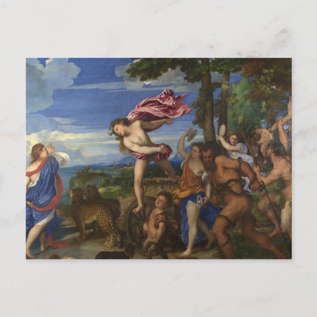 Carte Postale Bacchus et Ariadne (Devant)