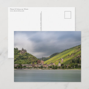 Carte Postale Bacharach am Rhein - Allemagne