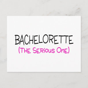 Carte Postale Bachelorette Le Sérieux