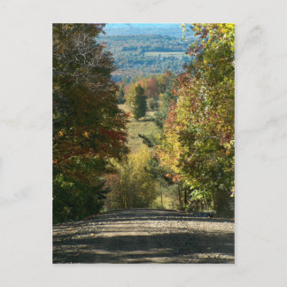 Carte Postale Back Road Vermont