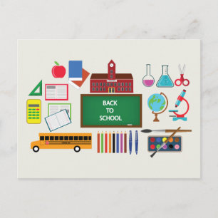 Carte Postale Back to school