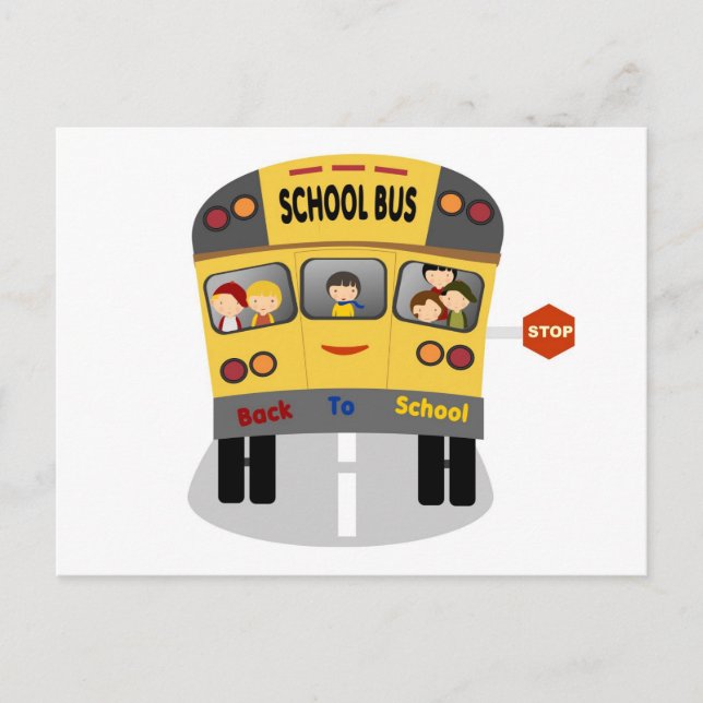 Carte Postale Back to school (Devant)