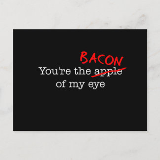 Carte Postale Bacon de mon oeil