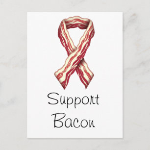 Carte Postale Bacon de support