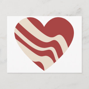 Carte Postale Bacon Heart