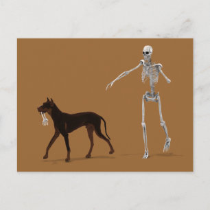 Carte Postale Bad Doggie