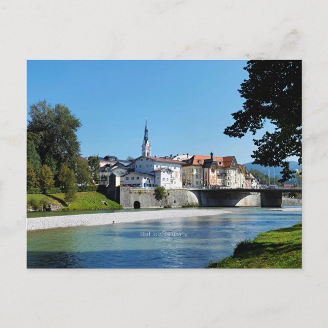 Carte Postale Bad Tolz, Allemagne Photo pittoresque (Devant)