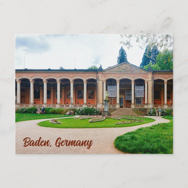 Carte Postale Baden Baden Allemagne (Devant)