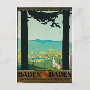 Carte Postale Baden Baden, Ville et environs, Allemagne
