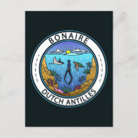 Badge de plongée Bonaire Antilles néerlandaises