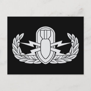 Carte Postale badge EOD
