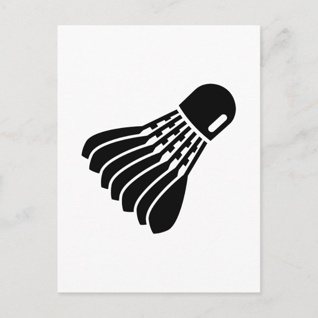 Carte Postale Badminton (Devant)