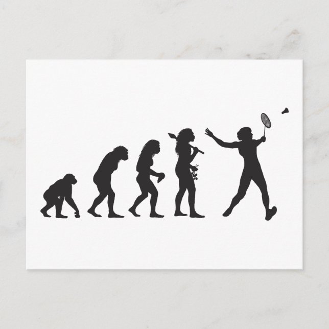 Carte Postale Badminton (Devant)