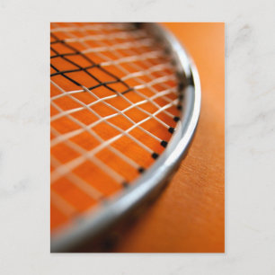 Carte Postale Badminton Racket