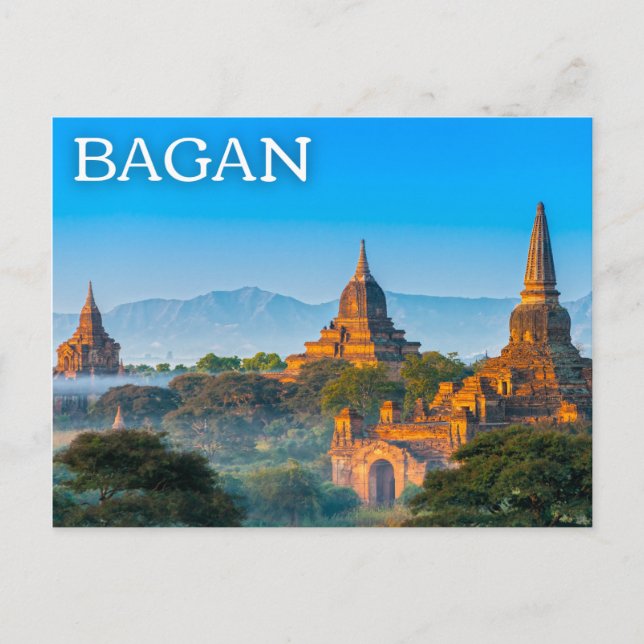 Carte postale Bagan, Myanmar (Birmanie) (Devant)