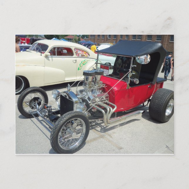 Carte Postale Baguette rouge chaude, 1 (Devant)