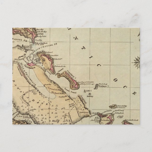 Carte Postale Bahamas (Devant)