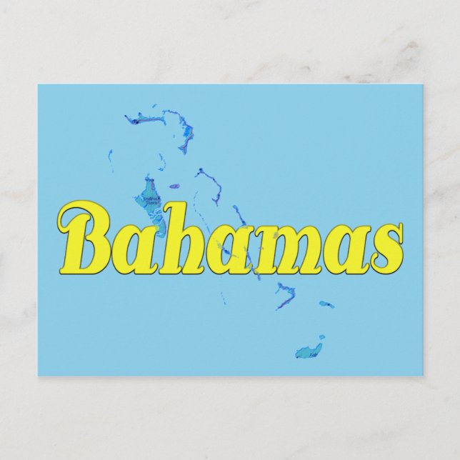 Carte Postale Bahamas (Devant)