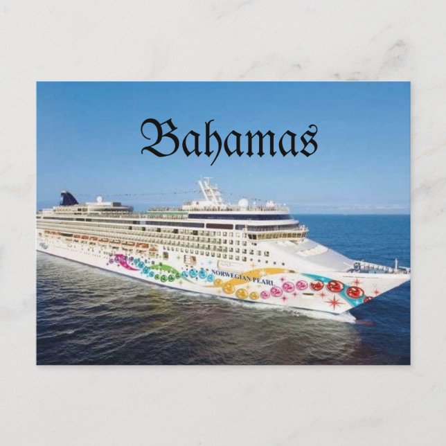 Carte postale Bahamas (Devant)