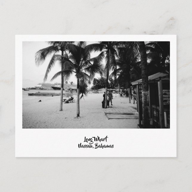 Carte Postale Bahamas Beach (Devant)