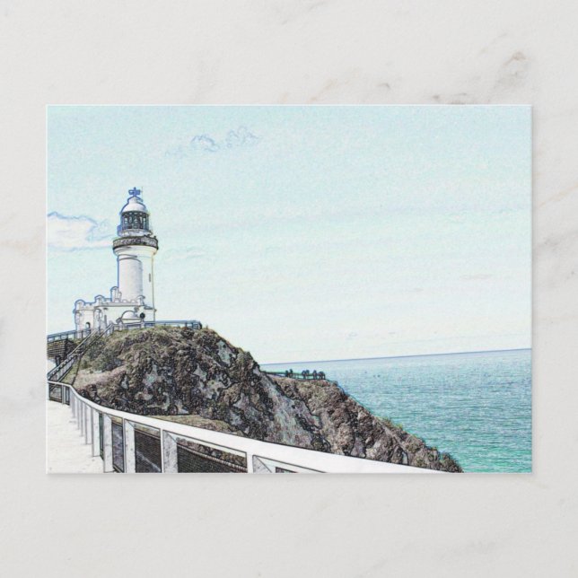 Carte Postale Baie Byron (Devant)