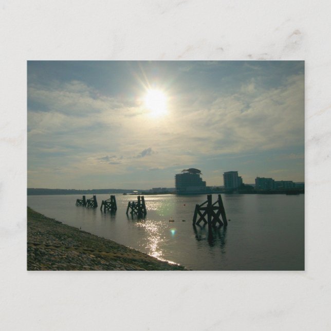 Carte Postale Baie Cardiff (Devant)