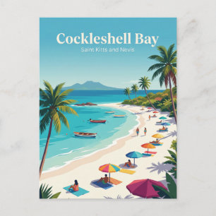 Carte Postale Baie de Cockleshell Saint-Christophe-et-Niévès