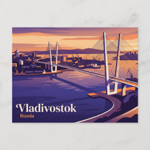 Carte Postale Baie de la Corne d'Or Russie