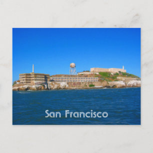 Carte Postale baie de l'île d'alcatraz