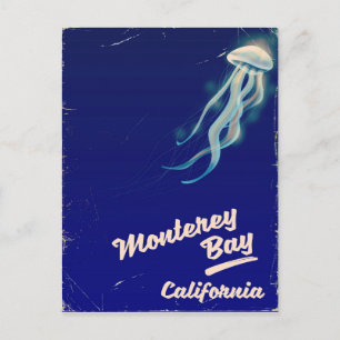 Carte Postale Baie de Monterey Californie Jelly vintage voyage