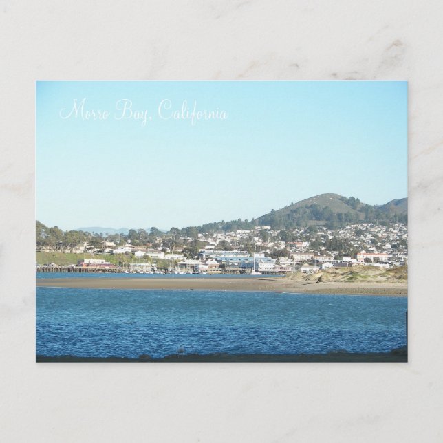Carte Postale Baie de Morro, la Californie (Devant)