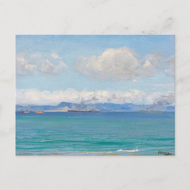 Carte Postale Baie de Tanger | Sir John Lavery (Devant)