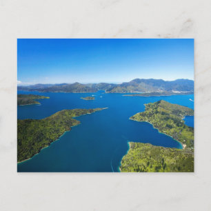 Carte Postale Baie de Torea, baie de la Reine-Charlotte, Marlbor