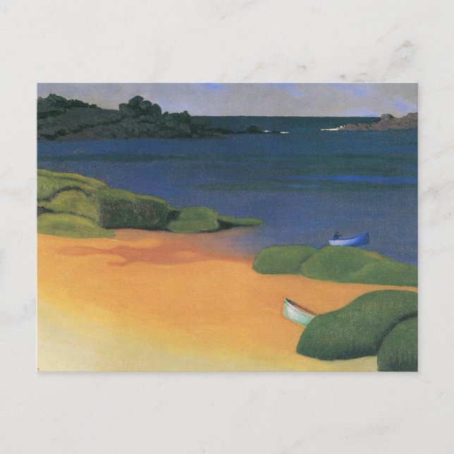 Carte Postale Baie de Tregastel par Felix Vallotton, Art (Devant)