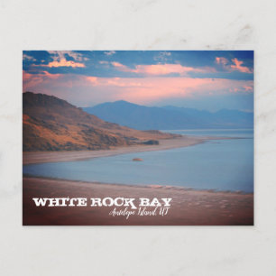 Carte Postale Baie de White Rock, île Antelope, Utah