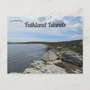 Carte Postale Baie d'Ordinance Point îles Malouines