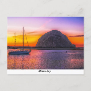 Carte Postale Baie Morro Au coucher Du Soleil