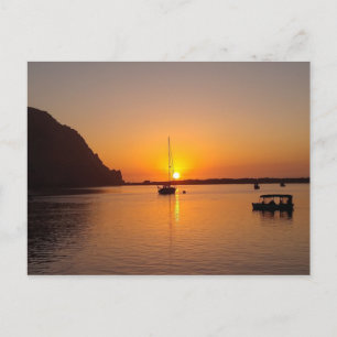 Carte Postale Baie Morro au coucher du soleil
