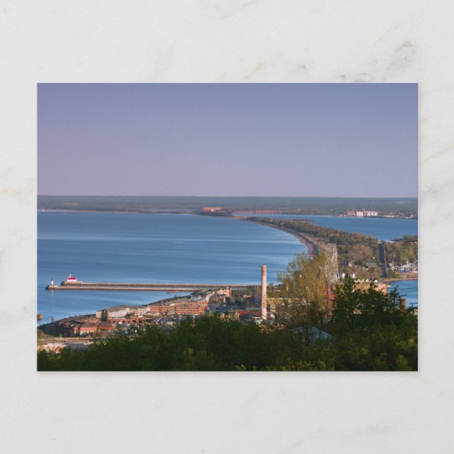 Carte Postale Baie supérieure à Duluth (Devant)