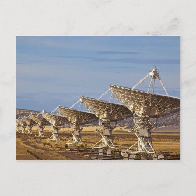 Carte Postale Baie très grande alias Radio astronomie nationale (Devant)