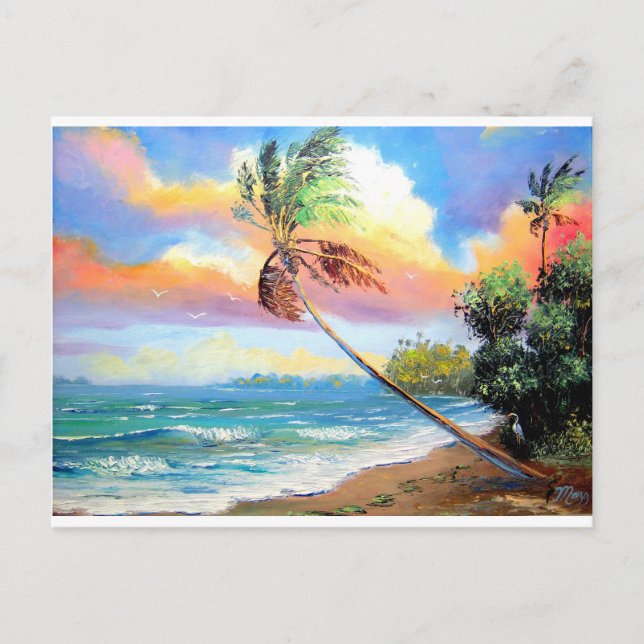 Carte Postale Baie Tropical Inlet (Devant)