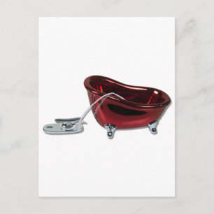 Carte Postale Baignoire BoatCleat090810